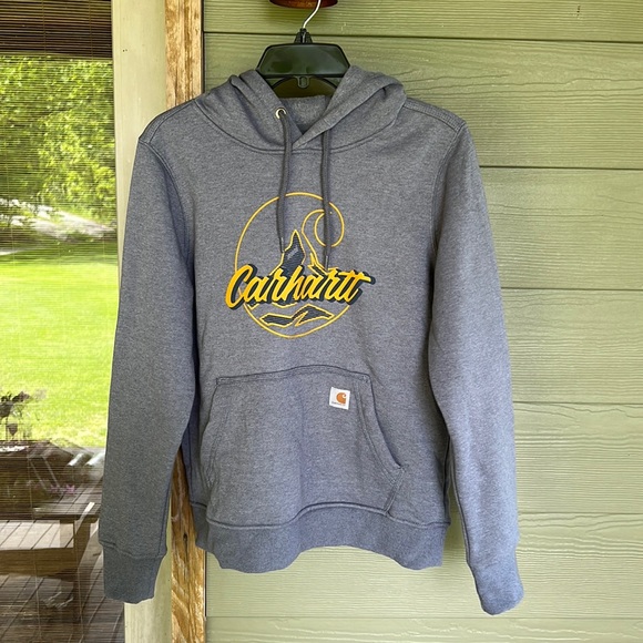Carhartt Tops Carhartt Womens Relaxed Fit Hoodie Poshmark